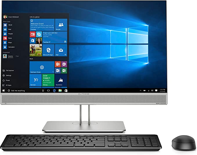 HP EliteOne 800 G5 All-in-One Computer - Core i5 i5-9500 - 8 GB RAM - 256 GB SSD - 23.8" 1920 x 1080 - Desktop - Windows 10 Pro 64-bit - Intel UHD Graphics 630 - DVD-Writer - English Keyboard