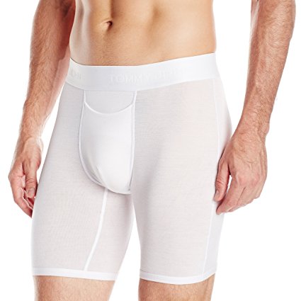 Tommy John Men's Second Skin Boxer Brief, White, XX-Large