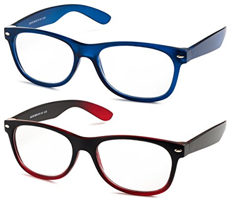 Specs Wayfarer Reading Glasses Value Pack