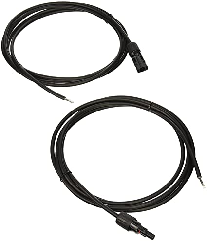 Renogy 10Ft 12 AWG Solar Panel and Controller Connector Adaptor Wire MC4 Extension Cables