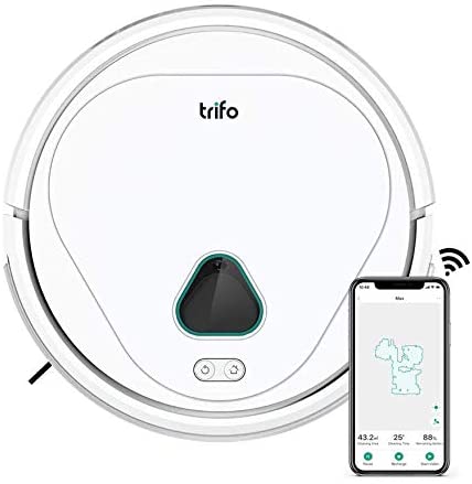 Trifo Max Robot Vacuum Cleaner, with AI Powered Home Surveillance, Video Recording, Mobile App Control, Alexa-Enabled