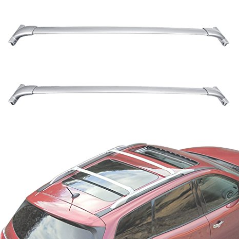 ALAVENTE Bolt-On Roof Rack Cross Bars for 2013 2014 2015 2016 2017 Nissan Pathfinder (Pack of 2, Silver)