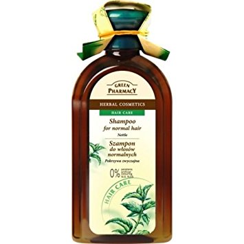 Green Pharmacy Nettle Shampoo for Normal Hair – (0% parabens, artificial colouring, SLS & SLES) – 350ml
