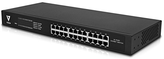 V7 EGS24-1N 24PORT Unmanaged Gigabit Switch