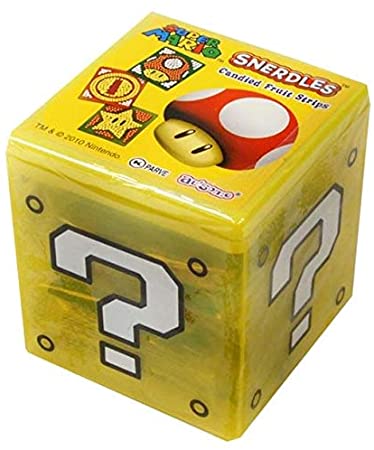 Nintendo Super Mario Brothers ? Box Snerdles Candy Fruit Stripes