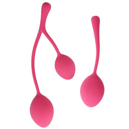 Lavina Waterproof Kegel Exerciser Silicone Balls- Help to Improve the Strength of the Bladder and Control and Improved Intimacy, for Beginners and advanced (Cherry Red)