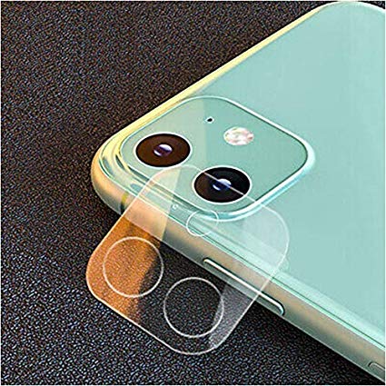 GLYNO INFOTEL™ Camera Lense [Anti-Scratch] [HD Clear] Tempered Glass Screen Protector for iPhone 11 (Back Camera Glass)