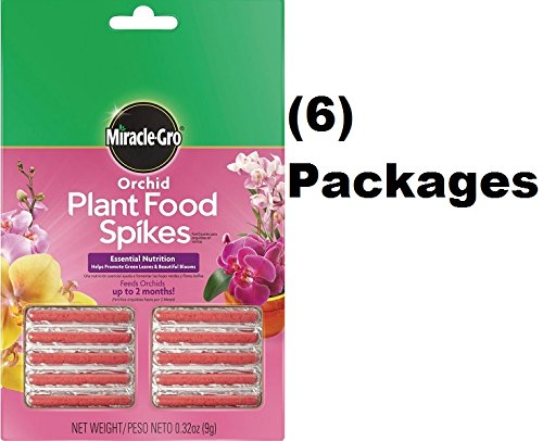 Miracle Gro 1003661 Miracle-Gro Orchid Plant Food Spikes 10 Pack