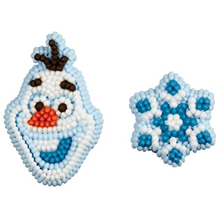 Wilton 710-4500 12 Count Disney Frozen Icing Decorations