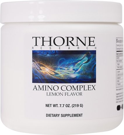 Thorne Research - Amino Complex - Amino Acid Dietary Supplement Powder for Sports and Fitness Performance - Lemon Flavor - 7.7 oz (219 g)