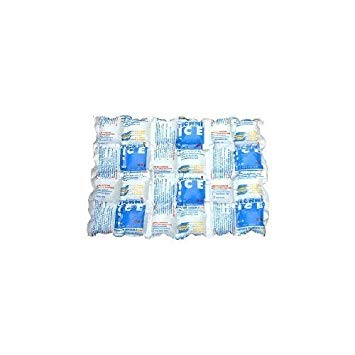Techni Ice HDR 4 Ply Reusable Ice and Heat Packs for Back and Shoulder Injuries, Keeping Medications Cool, Keeping Food Fresh, and Reducing Power Usage in Refrigerators (12 Sheets)