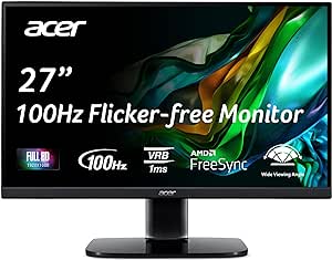 Acer KB272 Ebi 27" Full HD (1920 x 1080) Widescreen IPS Monitor