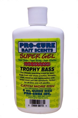 Pro-Cure Trophy Bass Super Gel, 8 Ounce