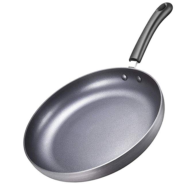 Frying Pans, Ultra Durable Nonstick Fry pan Induction 28 cm Scratch Resistant Frying Pan Non-Stick Coating Skillets, Heat Resistant Silicone Handle, PFOA Free, by Deik