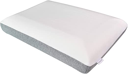 Zeo-Sleep Neck Pillow | Sleeping Memory Foam Pillow | Adjustable Pillow | 23 x 16 x 4.6 - 5 inches