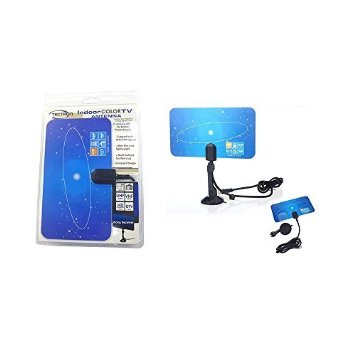 HDTV Antenna In Double Blister Clampshell - Digital and Analog TV Broadcast