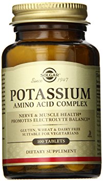 Solgar Potassium Amino Acid Complex Tablets, 100 Count