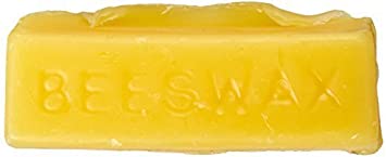 100 Percent Organic Hand Poured Beeswax Premium Quality, Cosmetic Grade and Triple Filtered 5 oz