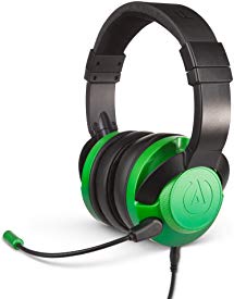 PowerA Fusion Wired Stereo Gaming Headset with Mic for PlayStation 4, Xbox One, X, Xbox One S, Xbox 360, Nintendo Switch, PC, Mac, VR, Android, and iOS - Emerald Fade - Xbox 360; Xbox