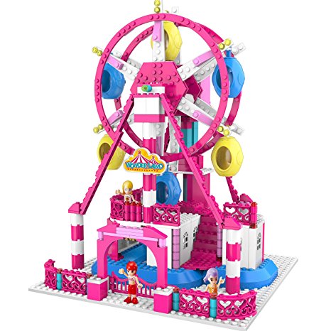 Ztrend Wonderland Deluxe Ferris Wheel Geared Motion Building Block Toy Set