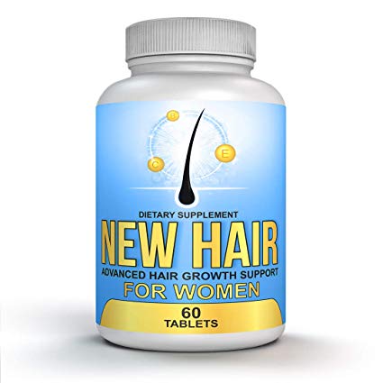 New Hair-$19 Launch Special-Growth Vitamins for Women–Combats Long Hair Thinning for Healthy,Strong,Thick Hair Volume – Anti Hair Loss DHT Blocker Hair Growth Supplement for Perfect Hair. With Biotin.
