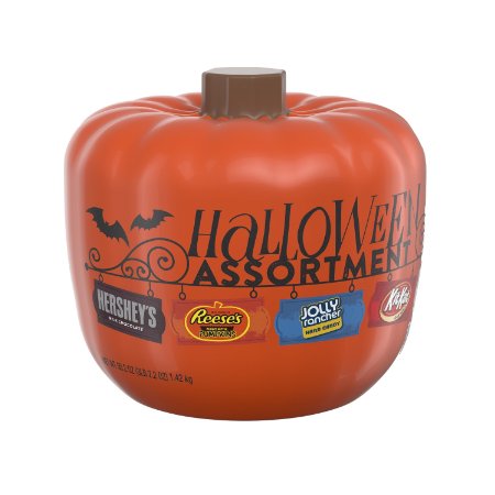 HERSHEY'S Halloween Assortment Pumpkin Bowl (50.2-Ounce)