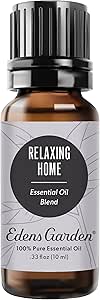 Edens Garden Relaxing Home Essential Oil Blend, 100% Pure & Natural Recipe Therapeutic Aromatherapy Blends- Diffuse or Topical Use 10 ml