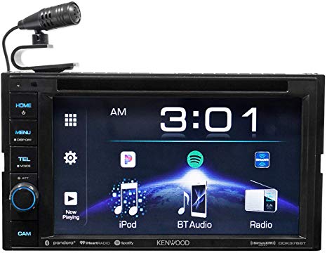 Kenwood DDX376BT 6.2" in-Dash Car DVD Monitor Bluetooth Receiver w/USB/AUX