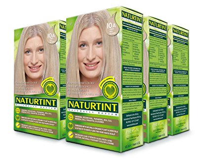 Naturtint Permanent Hair Color - 10A Light Ash Blonde, 5.28 fl oz (6-pack)