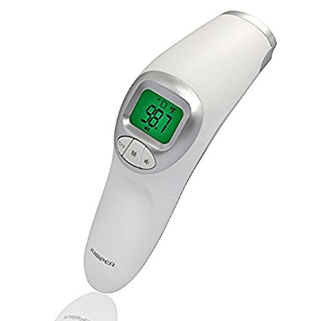 Jumper Medical JPD-FR200 Dual-Mode Thermometer, Silver