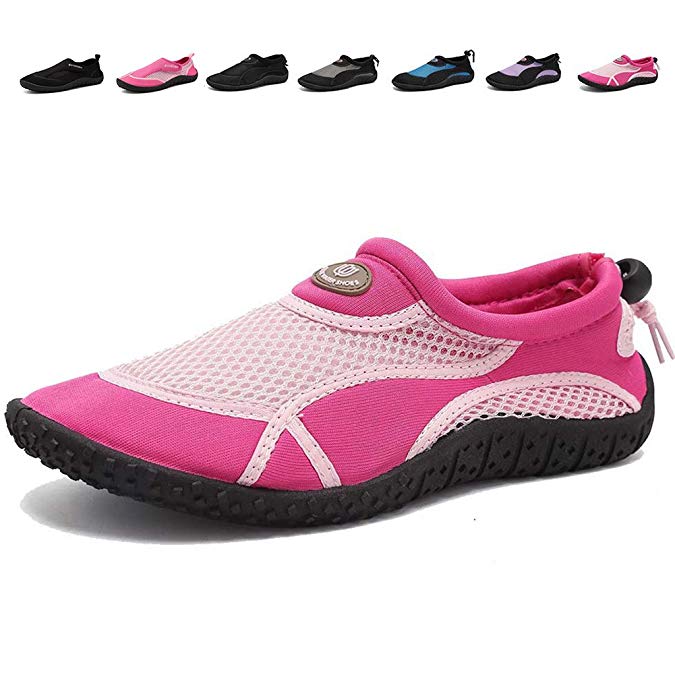 CIOR Men and Women Aqua Shoes Quick Drying Water Sports Shoes for Beach Pool Boating Swim Surf