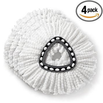 O-Cedar EasyWring Spin Mop Refill (Pack of 4)