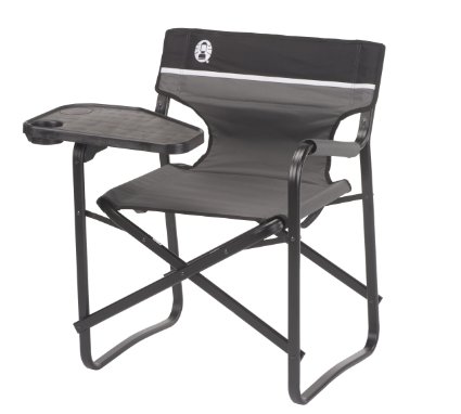 Coleman Portable Deck Chair with Swivel Table