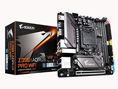 GIGABYTE Z390 I AORUS PRO WiFi (Intel LGA1151/Z390/Mini-ITX/M.2/Realtek ALC1220-VB/Intel GbE LAN/HDMI/Motherboards)