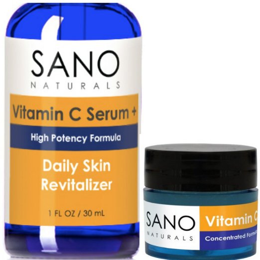 Vitamin C Serum for Face 20  FREE Bonus Eye Cream with Hyaluronic Acid for Anti Wrinkle Anti Aging Skin Care