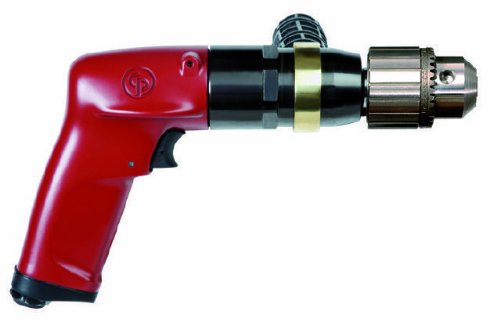 Chicago Pneumatic Tool CP1117P05 Heavy Duty 1 HP 500 RPM Industrial Drill with 1/2-Inch Key Chuck