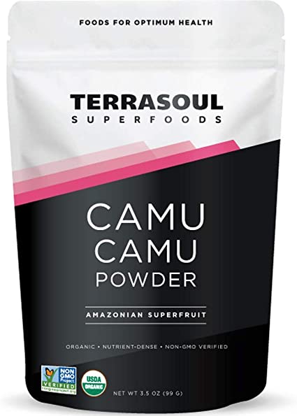 Terrasoul Superfoods Camu Camu Powder (Organic), 3.5 Ounce