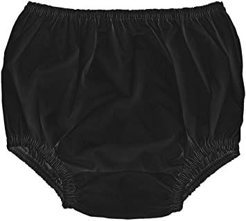 Incontinence Leak-Protection, Washable Pull-On Cover Pant, Advanced Duralite-Cool-Lightweight-Durable- Kleinert's (Black, X-Large)