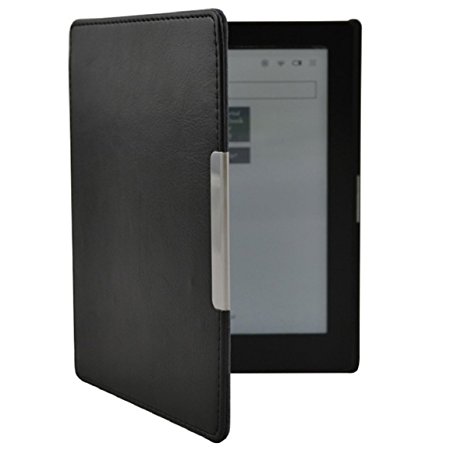 Kobo Aura 6 (non HD) eReader Magnetic Leather Cover Case BY Changeshopping