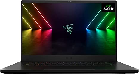 Razer Blade 15 Gaming Laptop: NVIDIA GeForce RTX 3060 - 12th Gen Intel 14-Core i7 CPU - 15.6” QHD 240Hz - 16GB DDR5 RAM - 1TB PCIe SSD - Windows 11 - CNC Aluminum - Chroma RGB - Thunderbolt 4