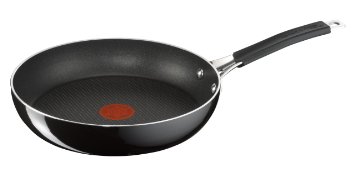 Tefal Jamie Oliver Hard Enamel Classic Series Non-stick Frying Pan, 26 cm - Black