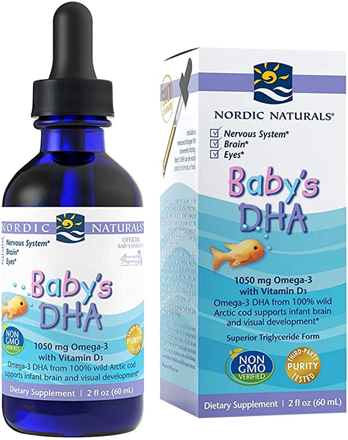 Nordic Pure Nordic Naturals Baby's Dha, 2 Oz, 1 Count