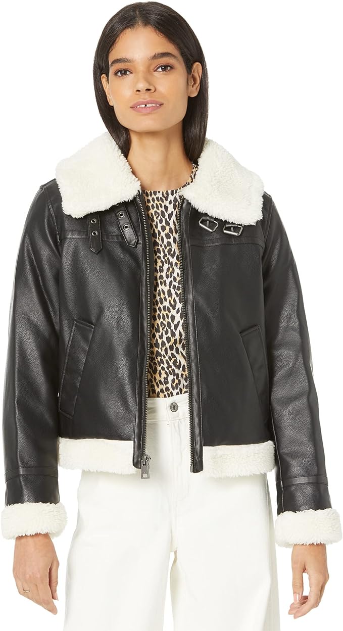 Levi's Women's Faux Rancher Aviator Jacket