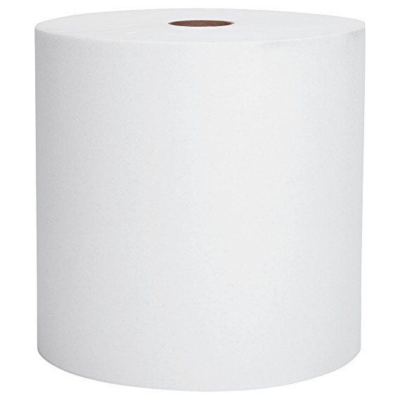 Scott Hard Roll Paper Towels (02068), White, 400'/Roll, 12 Rolls/Case, 4,800'/Case