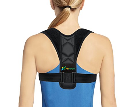Posture Corrector Clavicle Support Brace for Upper Back & Shoulder, Best Brace Help to Prevent Slouching & Hunching Improve Posture for Men & Women (small)