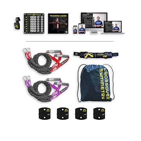 Crossover Symmetry Individual Package – Shoulder Health and Performance System. Perfect for Crossfit, Warmups, Arm Care, Rotator Cuff Exercises or Rehab