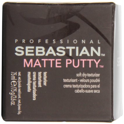 Sebastian Matte Putty Soft Dry Texturizer, 2.6 Ounce