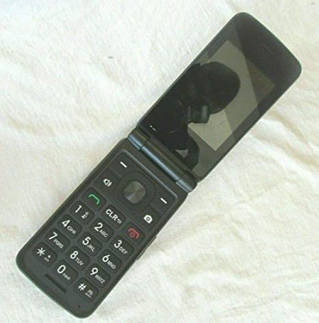 Verizon Wireless Freetel eTalk Prepaid Flip Phone (Gray)