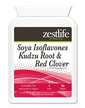 Zestlife Soya Isoflavones Kudzu Root & Red Clover - 90 Tablets
