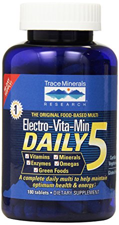 Trace Minerals Electro-Vita-Min Tablets, 180-Count